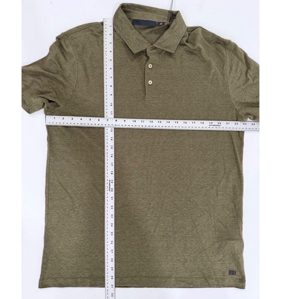Beckham Boss NWT Polo Shirt Mens XXL Olive Green Parris 73_DB Short Sleeve - Picture 8 of 8